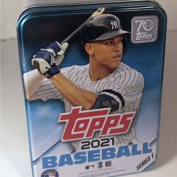 2021 Topps Aaron Judge Collector’s Empty Tin - and 75 NY Yankee cards diff.years - Picture 4 of 7